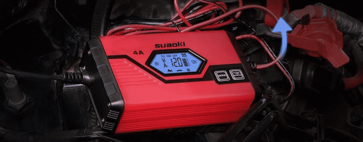 Notre avis sur le chargeur de batterie 12 Volts SUAOKI 6A - Watteo