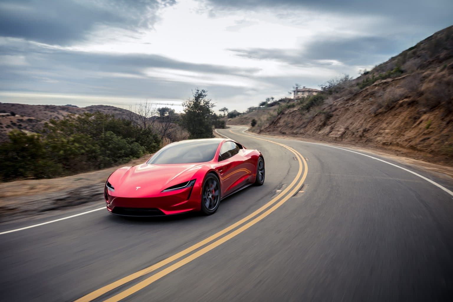 La nouvelle version très attendue de la Tesla Roadster, la voiture coupé sport ! 100 km/h en à peine 1,9 seconde
