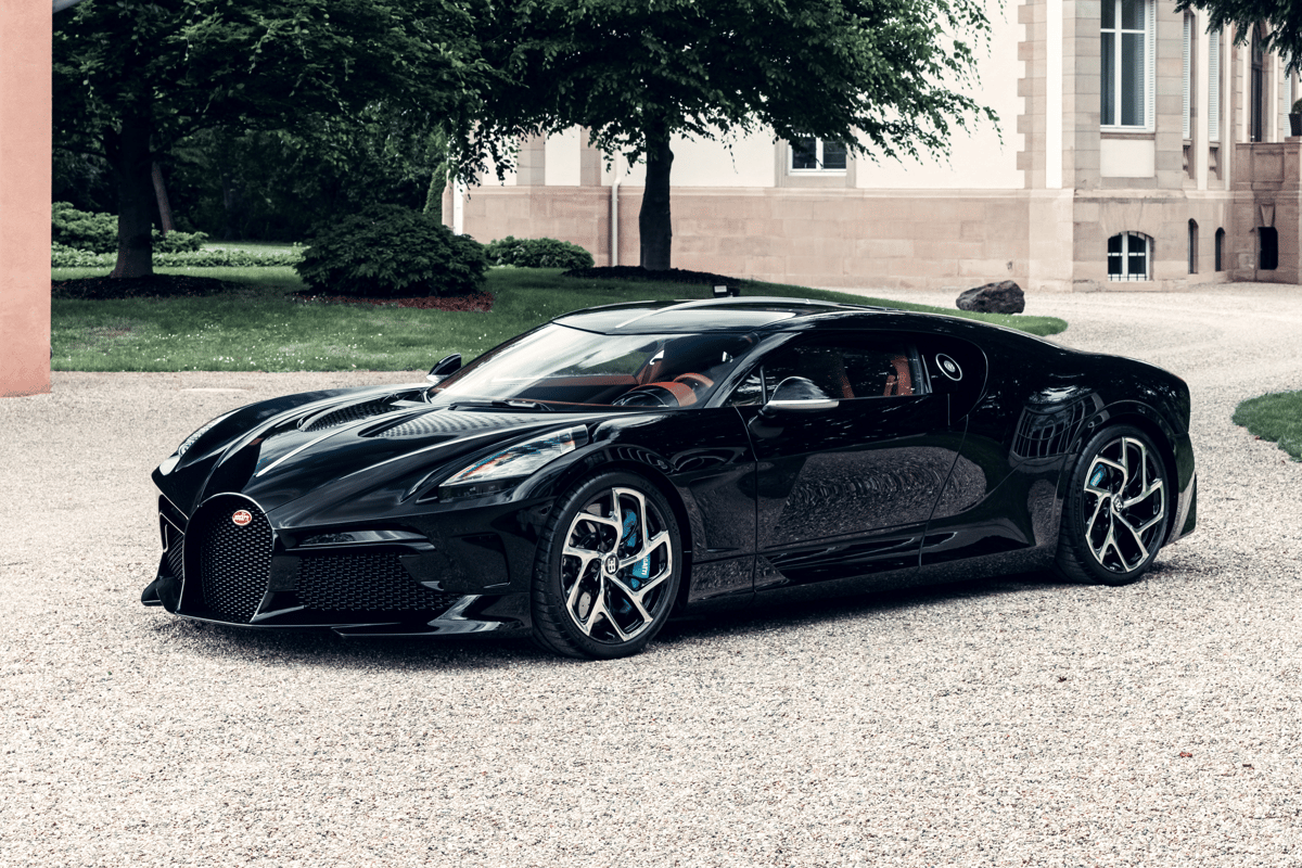 Propriétaire Bugatti La voiture Noire