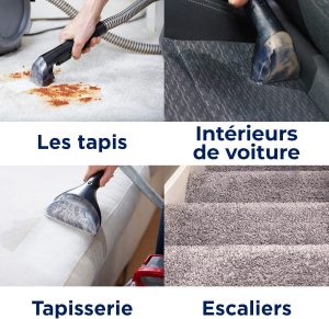 Nettoyeur intérieur voiture BISSELL SpotClean ProHeat : un choix efficace pour un nettoyage en profondeur
