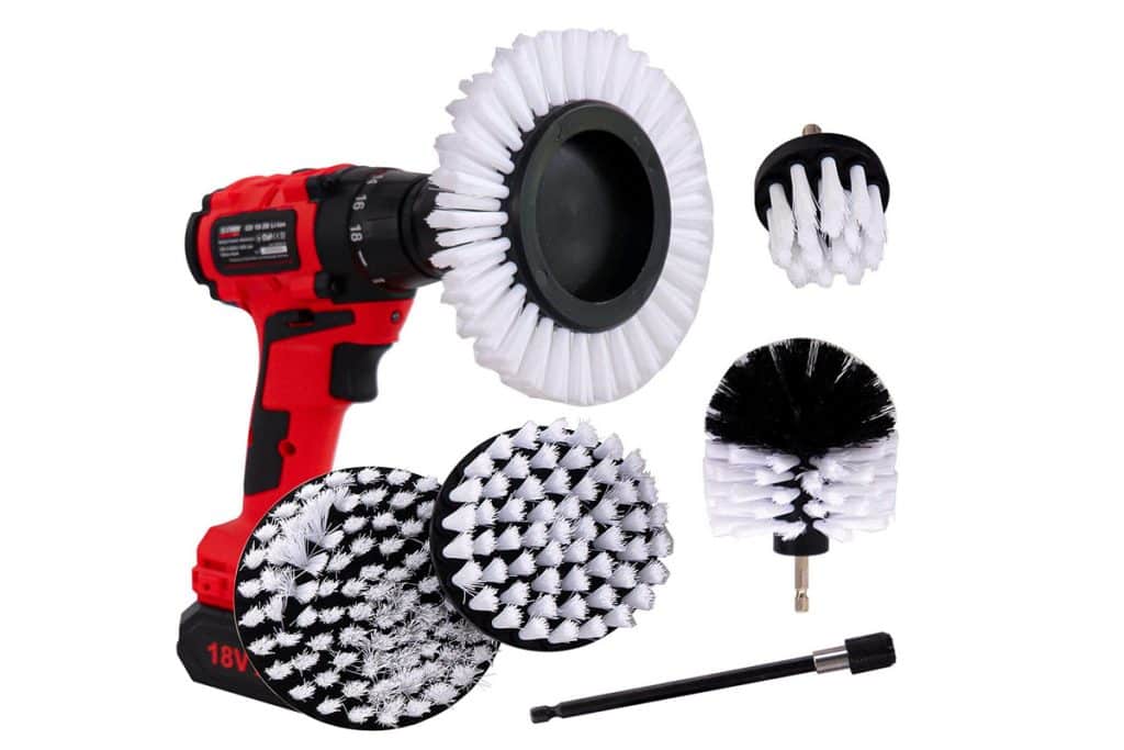 Nilfisk Kit Multi-Brosses 3 En 1 – Brosse Rotative Jantes, Voiture & Jardin Pour Nettoyeur Haute Pression