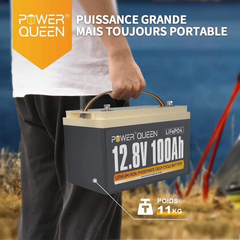 Avis batterie lithium pour camping car Power Queen ‎PQ 12V 100Ah